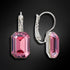 Серьги "Lurdes (Rose Diamond Touch Light)" с кристаллами Swarovski™